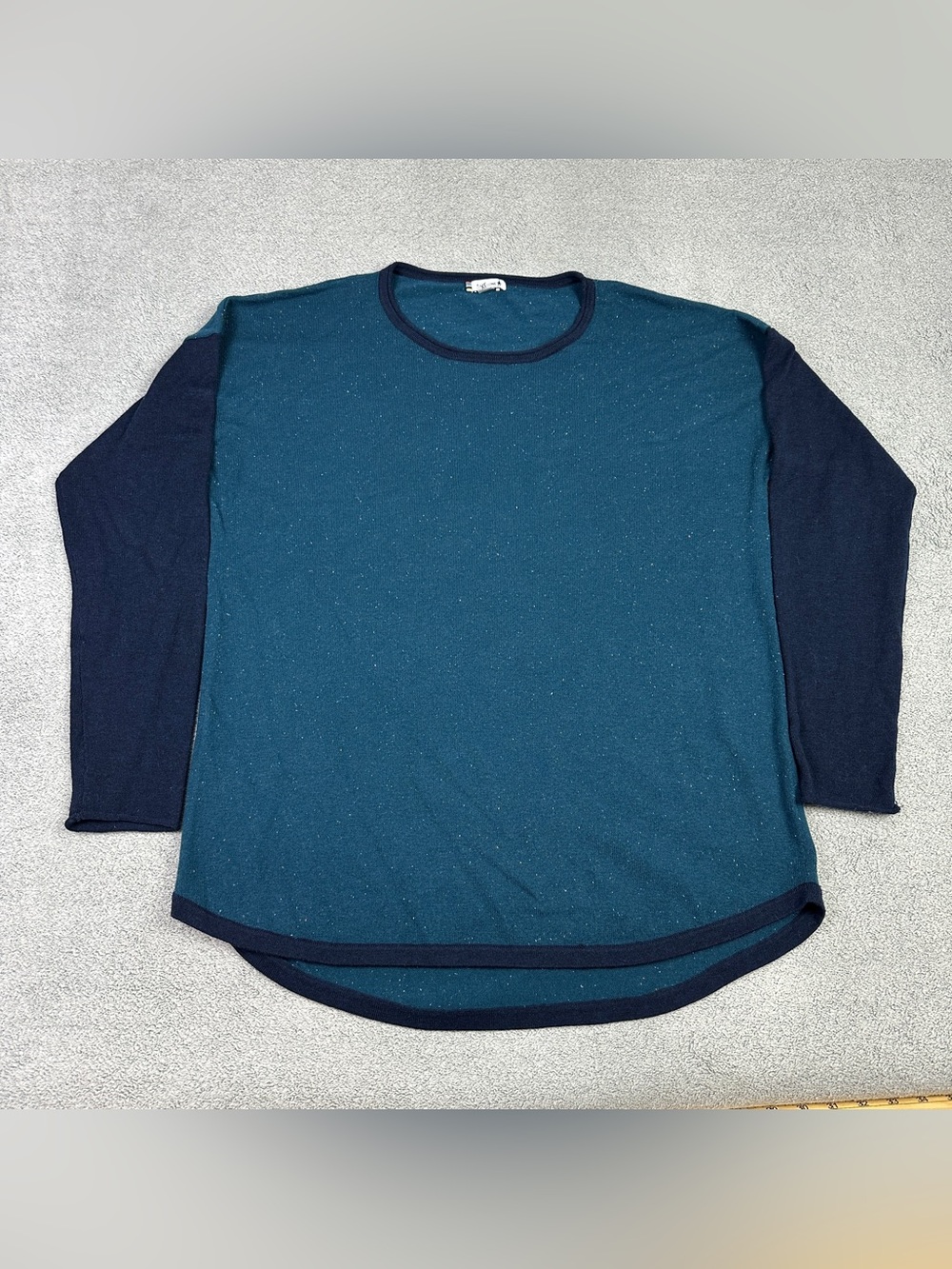 Smartwool Sweater Womens XL Colorblock Merinowool Blend Crewneck Outdoor Hiking